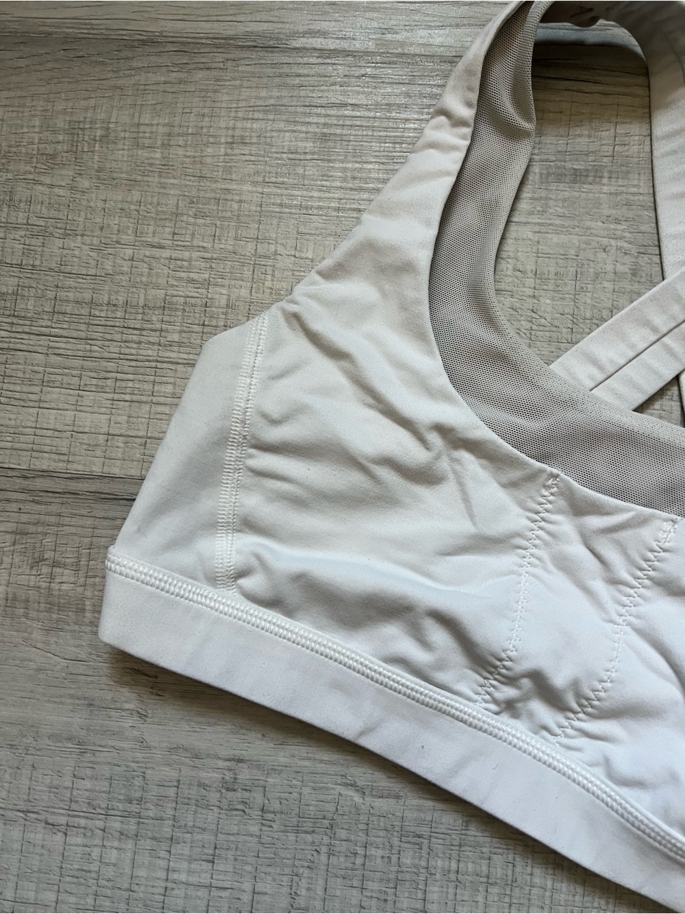 LULULEMON Run: Stuff Your Bra White Size 6 - Picture 9 of 12